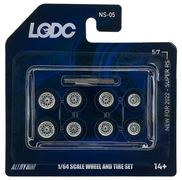 Series 2 LODC wheels Super RS  light Chrome rim with Chrome insert S2-5/7