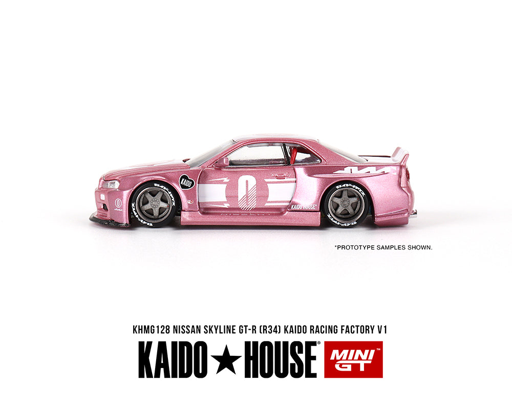 Kaido House x Mini GT 1:64 Nissan Skyline GT-R (R34) Kaido