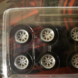 All same size 10mm Series 2 LODC wheels 8 spoke  Chrome rim with Chrome insert S2-1/7