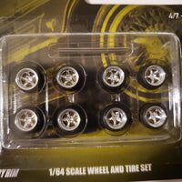 All same size 10mm Series 2 LODC wheels 5 spoke light Chrome rim with Chrome insert S2-4/7