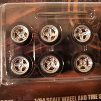 All same size 12mm Series 2 LODC wheels 4 spoke Chrome rim with Chrome insert S2-6/7