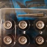 All same size 10mm LODC wheels Mesh Chrome rim Chrome insert S1-2/4