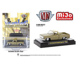 M2 Machines 1:64 1973 Chevrolet Cheyenne Super 10 Pickup Truck Lowriders Limited Edition – Gold – Mijo Exclusives