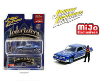 Johnny Lightning 1:64 Lowriders 1984 Oldsmobile Cutlass with American Diorama Figure Limited 3,600 Pieces – Mijo Exclusives