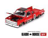 Kaido House x Mini GT 1:64 Chevrolet Silverado 1983 KAIDO V1- Red – Limited Edition