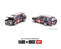 Kaido House x Mini GT 1:64 Datsun KAIDO 510 Wagon Hanami V3 – Magic Purple