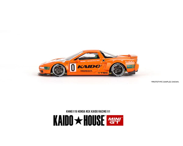 Kaido House x Mini GT 1:64 Honda NSX Kaido Racing V1- Orange