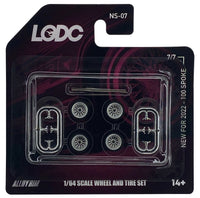 Series 2 LODC wheels 100 spoke 8mm Chrome rim with Chrome insert s2-7/7